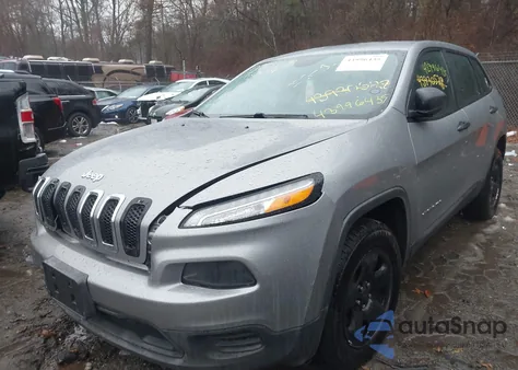 2015 Jeep Cherokee Sport from USA, damaged, VIN 1C4PJMAB2FW611026